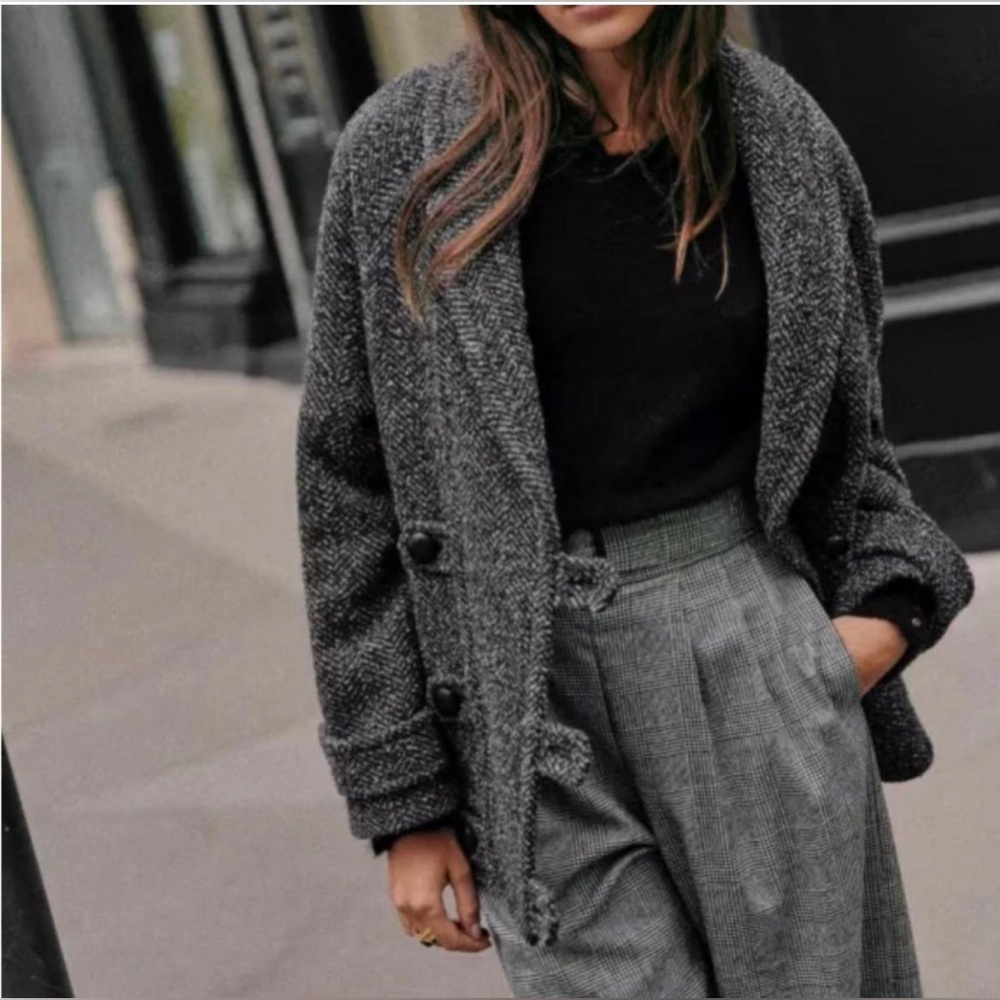 Sézane Carl coat size 36